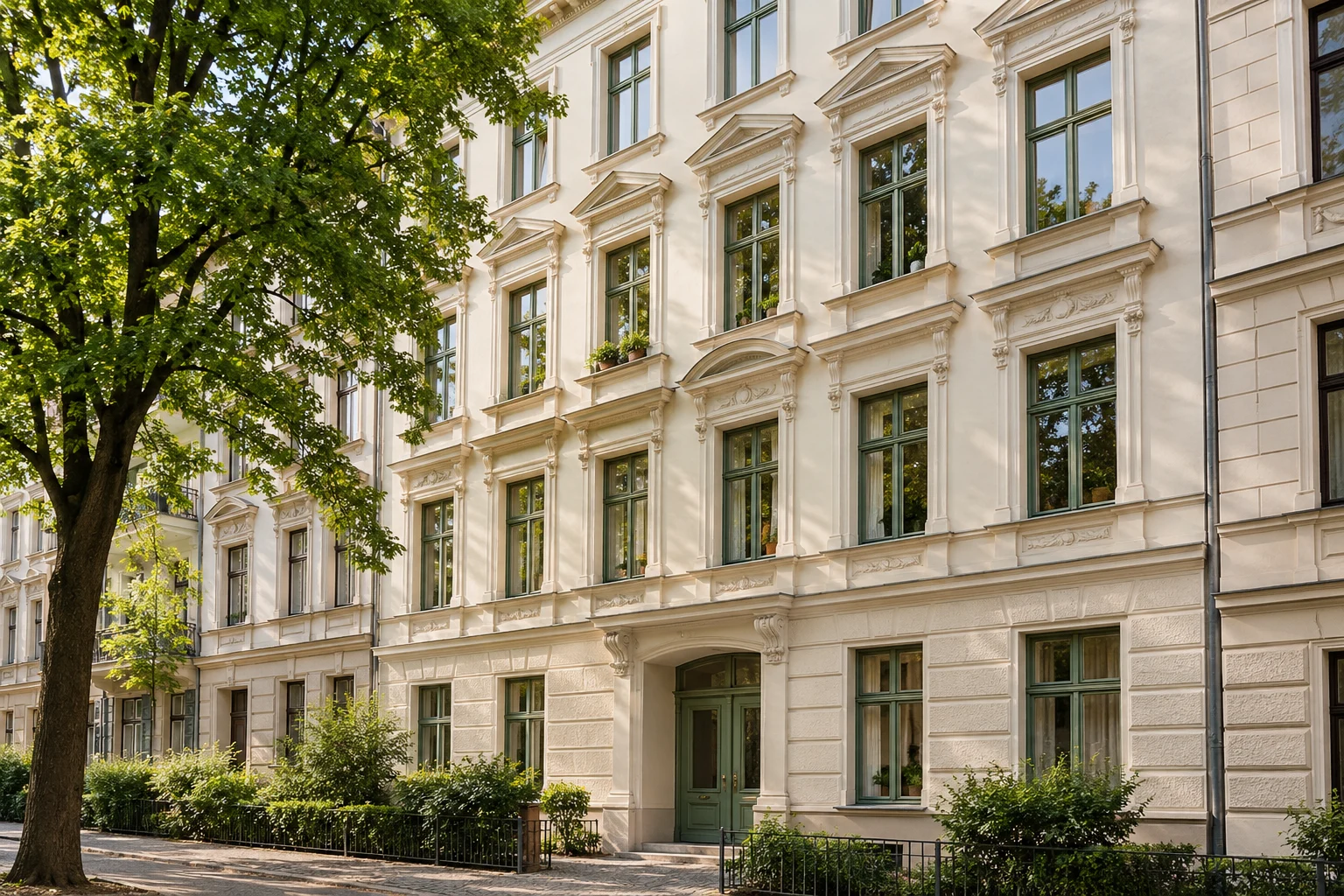 Berliner Altbaufassade